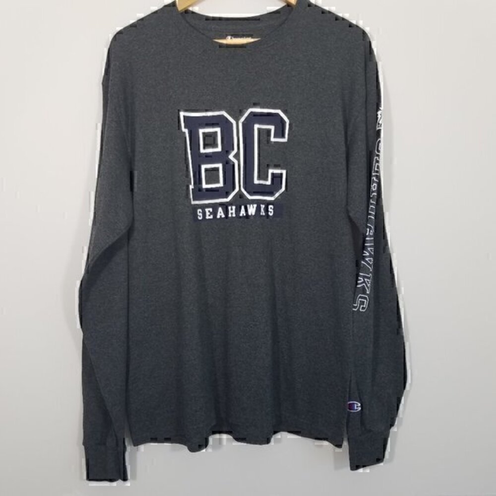 Champion Seahawks Long Sleeve Shirt Size L